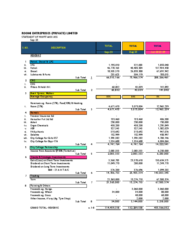 Monthly Mgt Profit & Loss-12 Business Segments.pdf