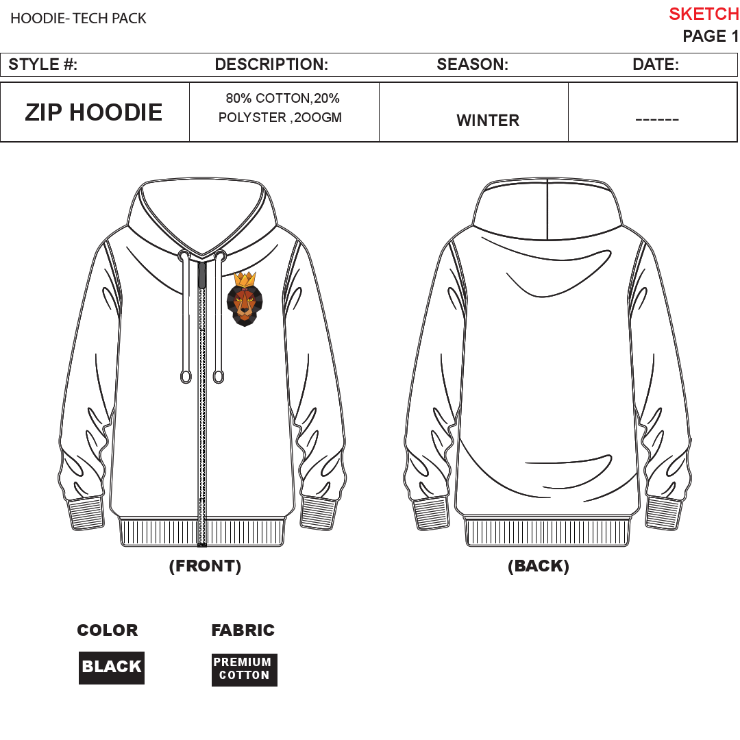 ZIIPER BLACK HOODIE TECH PACK.pdf