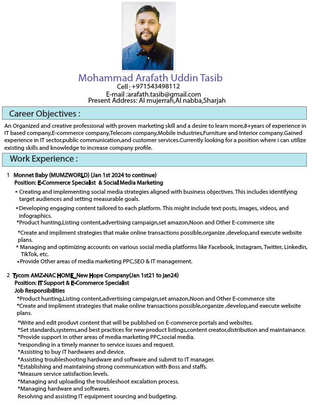 Resume-MD Arafat Uddinn.pdf