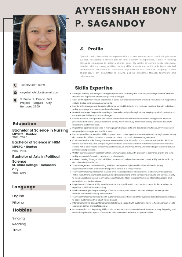 Updated CV - Sagandoy, Ayyeisshah.pdf