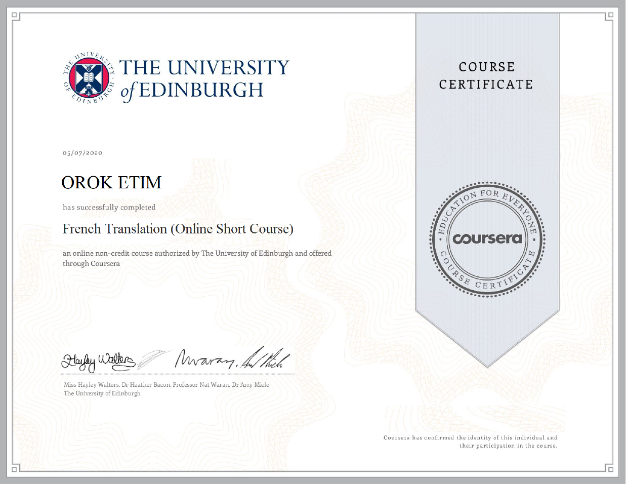 Translation Course Certificate.pdf