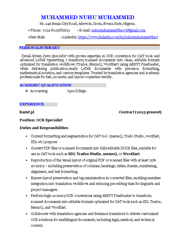 Muhammed Nuhu CV - Data Specialist.pdf