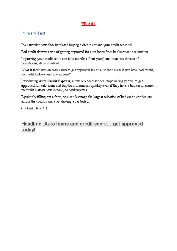 Auto Credit Express 3 FB Ads Copy.pdf