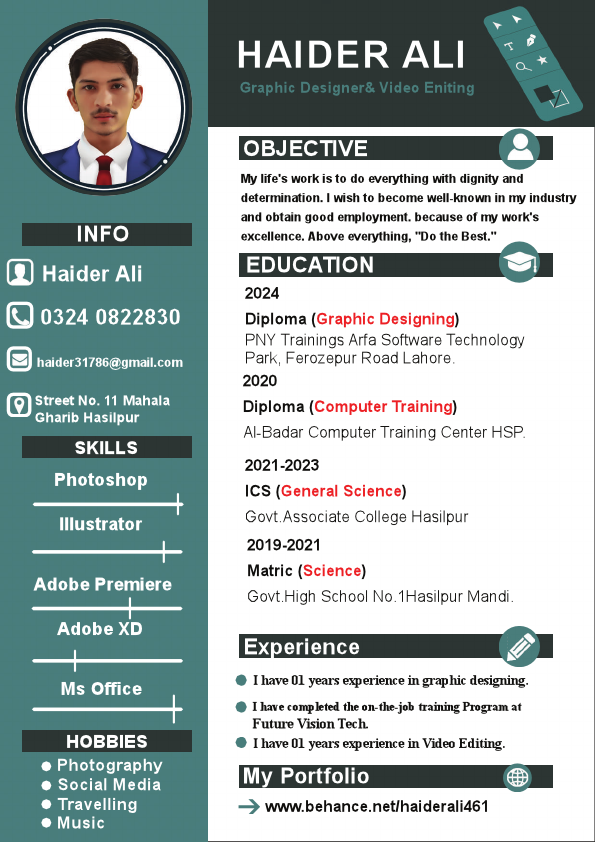 Haider ali cv graphic .pdf