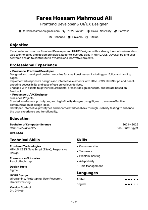 Fares's Resume .pdf