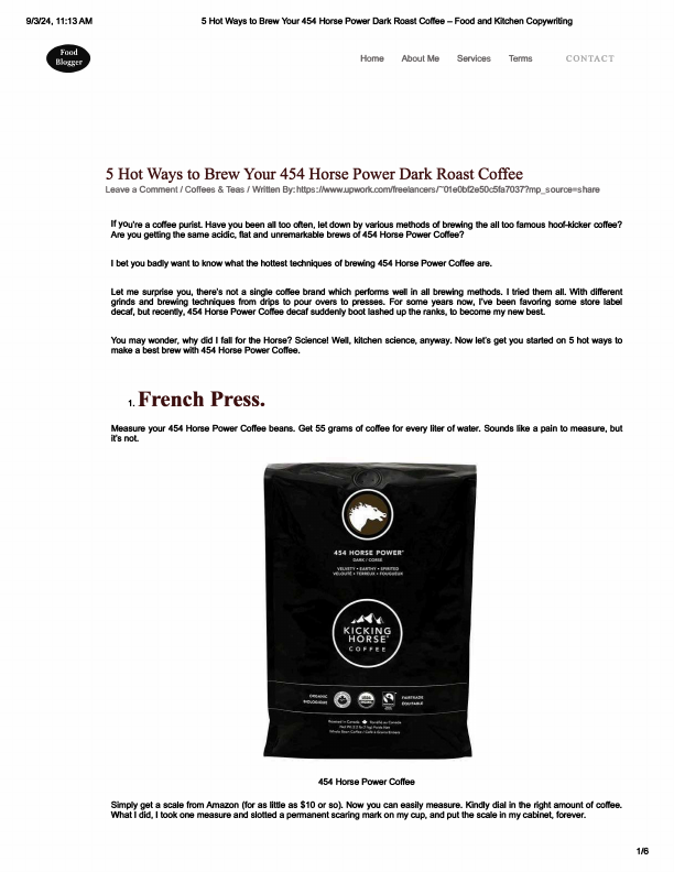 5 Hot Ways to Brew Your 454 Horse Power Dark Roast Coffee.pdf