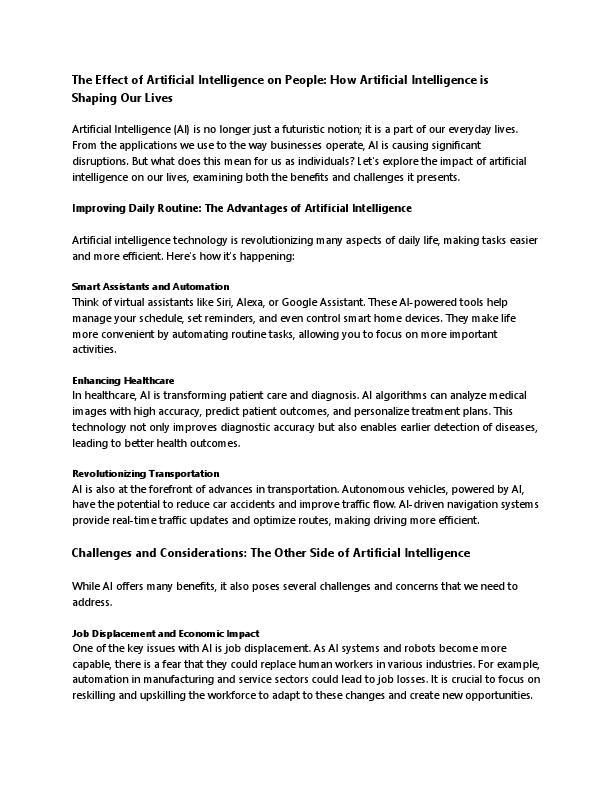 The Effect of Artificial Intelligence on People.pdf