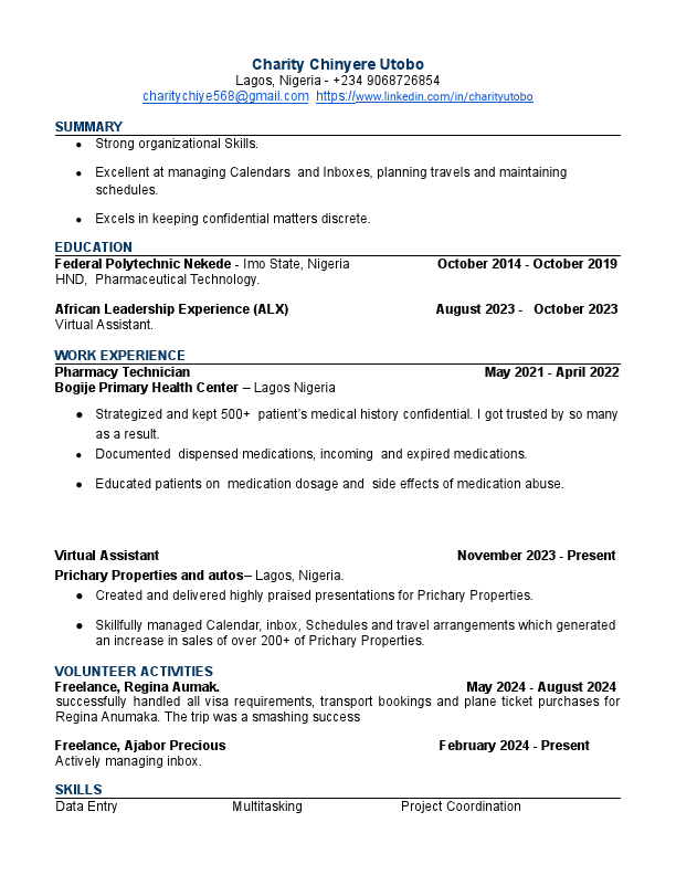 Charity Utobo - Resume.pdf