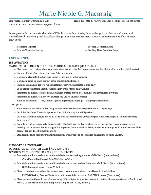 Marie Nicole Macaraig - 2024 Resume.pdf