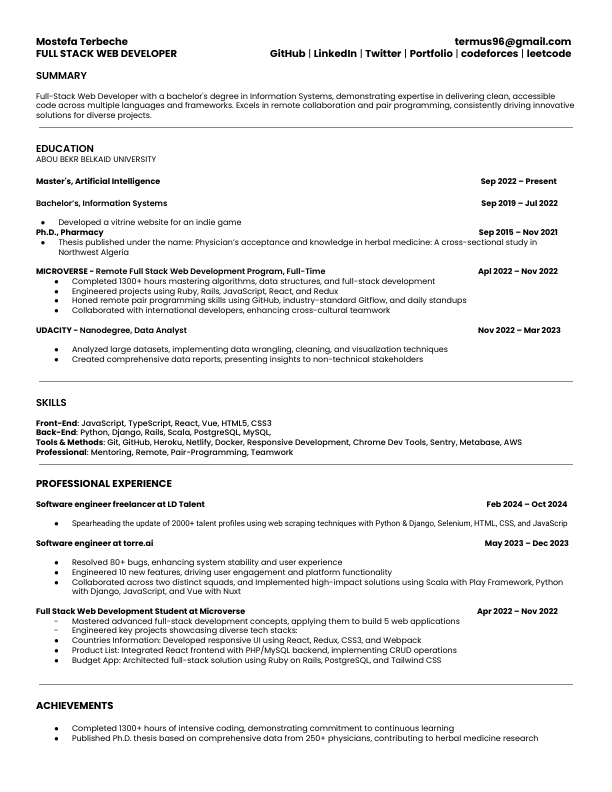 Mostefa Terbeche - Resume.pdf