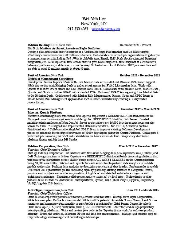 20231027 Wei-Yeh Lee Resume.pdf