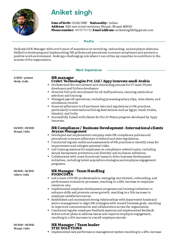Aniket singh 2024 resume .pdf