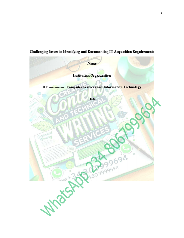 APA Format - Challenging Issues in Identifying and Documenting IT Acquisition Requirements.pdf