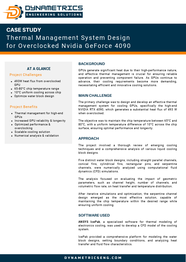 GeForce 4090 Thermal Management System Case Study.pdf