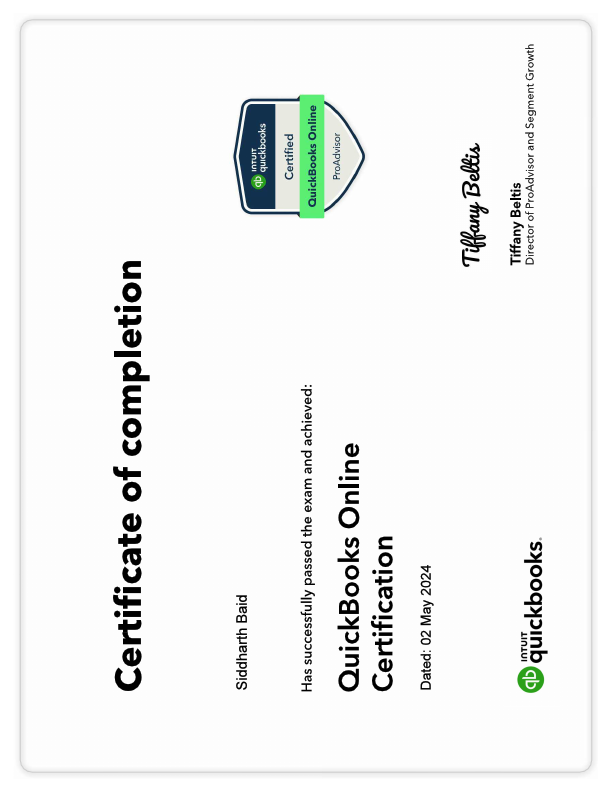 QBO Proadvisor - Siddharth Certificate.pdf