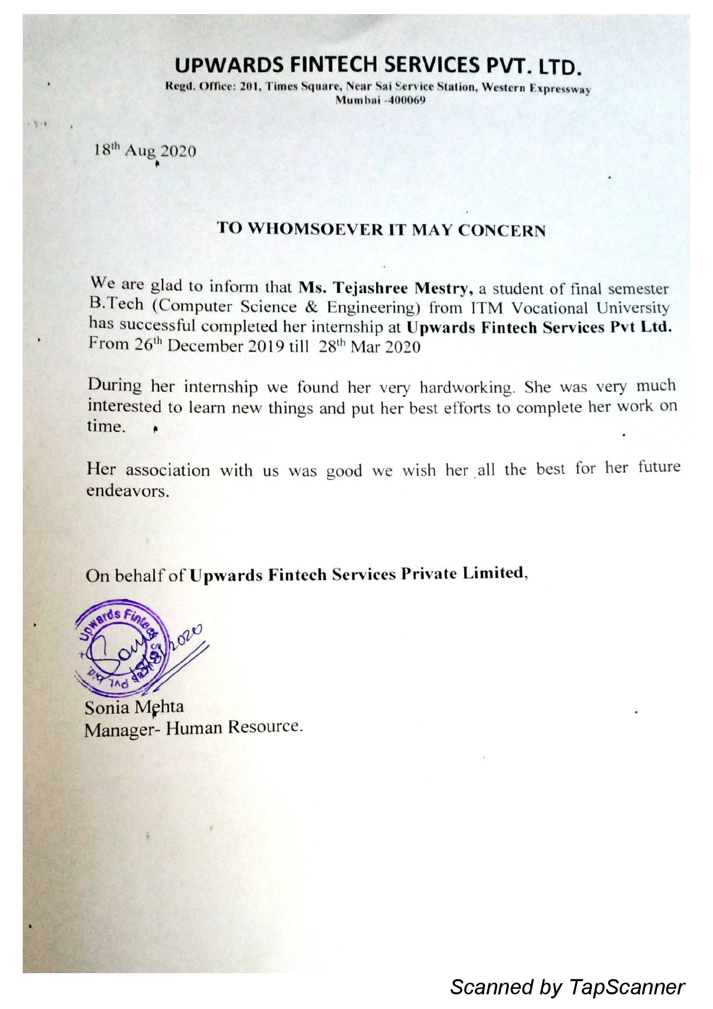 TejashreeInternshipCertificate.pdf