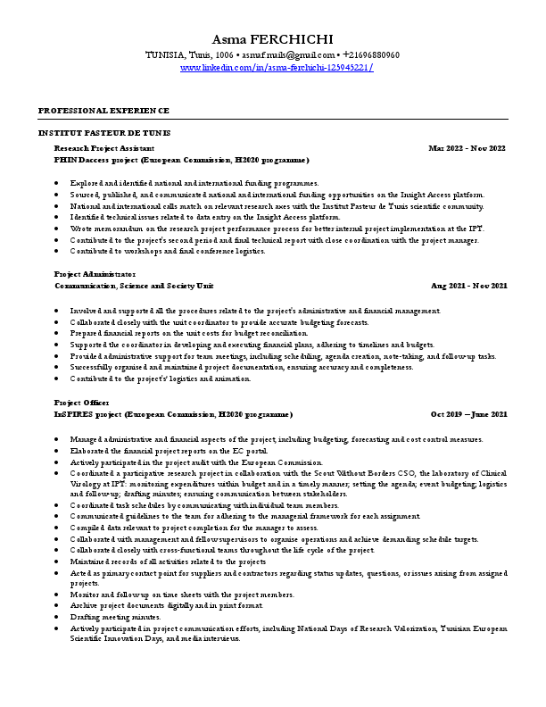 Curriculum vitæ - Asma Ferchichi.pdf