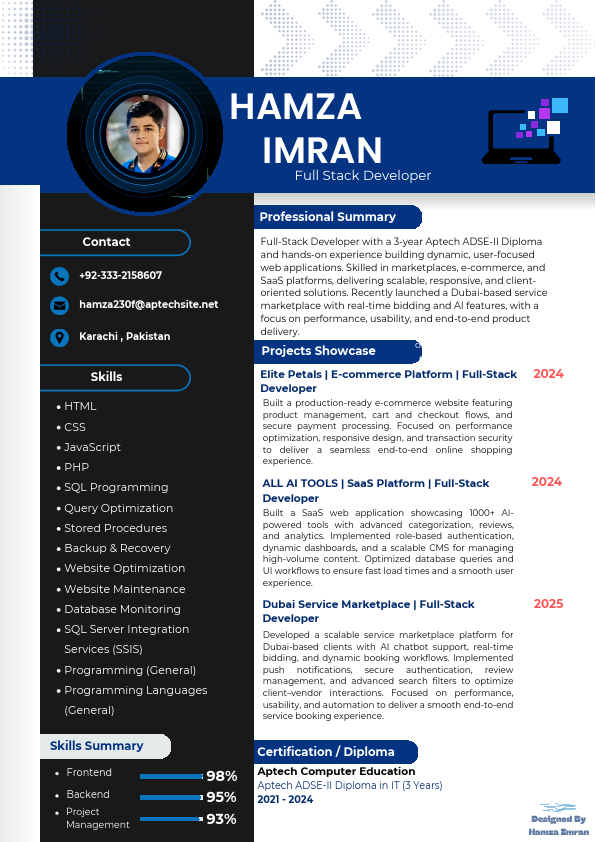 Resume - Hamza Imran.pdf