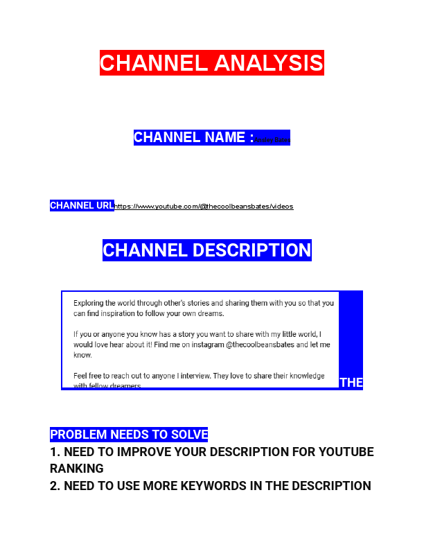 YOUTUBE  CHANEL AUDITE  FOR  Ansley Bates.pdf
