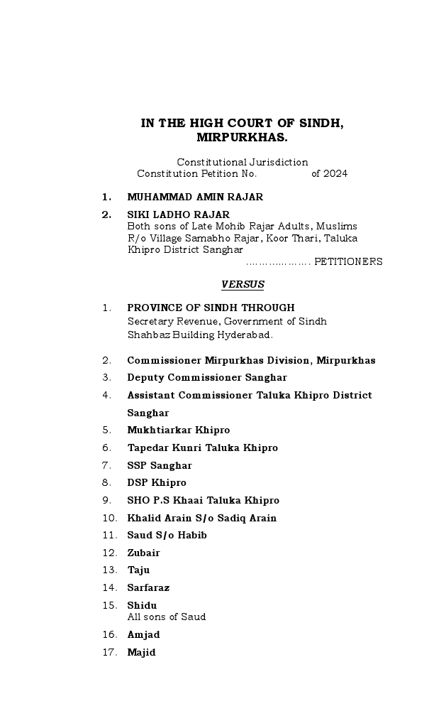 Petition Mirpurkhas (Muhammad Amin Rajar)  High Court.pdf