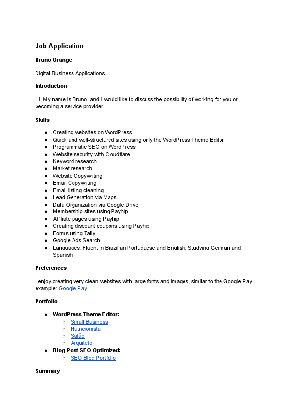 Job Application Resume Model - ENGLISH.docx.pdf