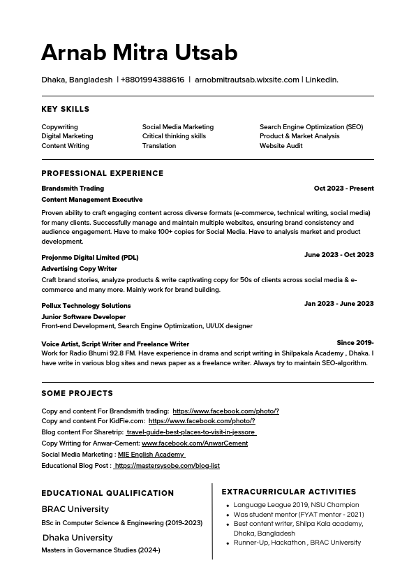 Arnab Mitra Utsab - Resume.pdf