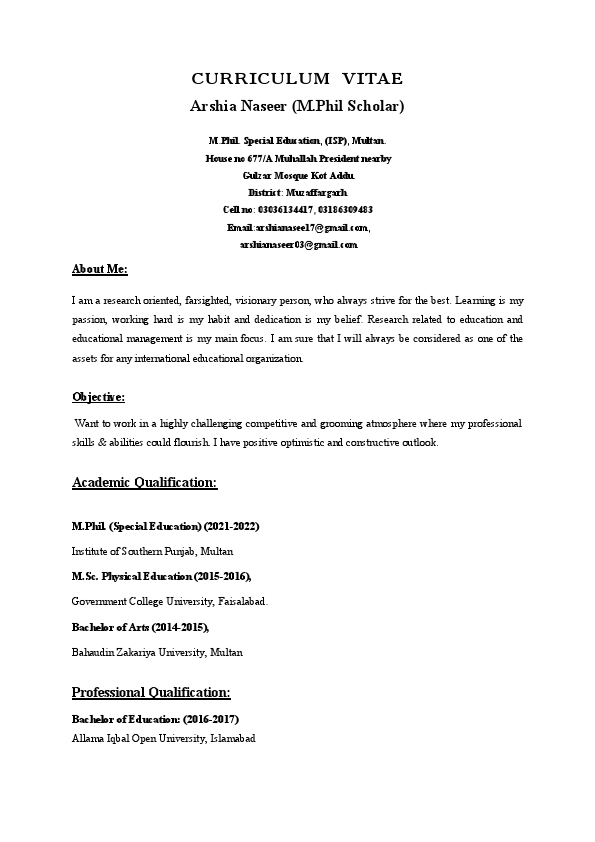 ARSHIA NASEER CURRICULUM VITAE C.V (1).pdf