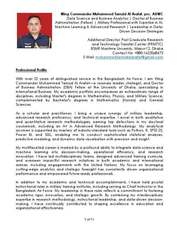 Professional CV of Wg Cdr Md Tamzid Al Arafat.pdf