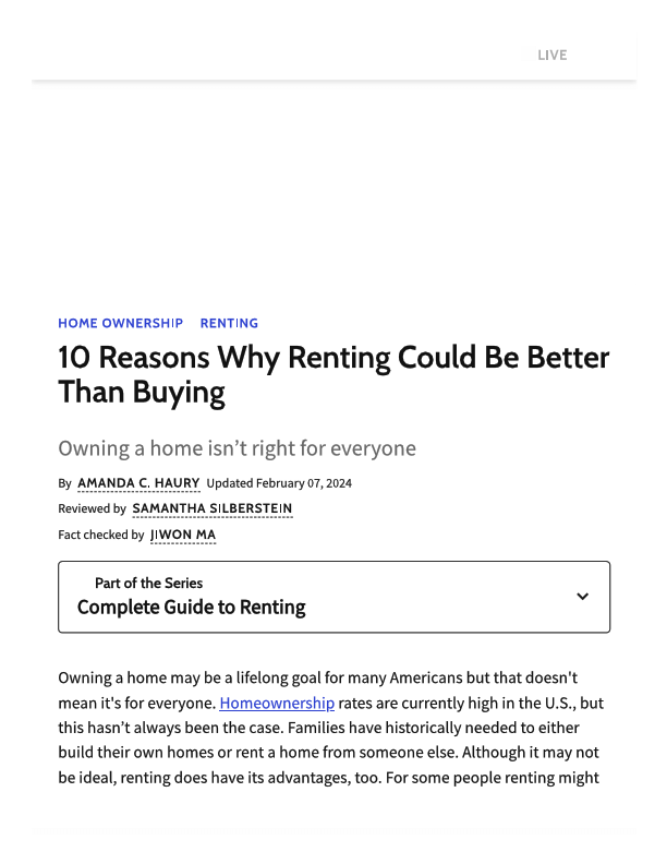Investopedia 10 reasons renting may be better than buying.pdf