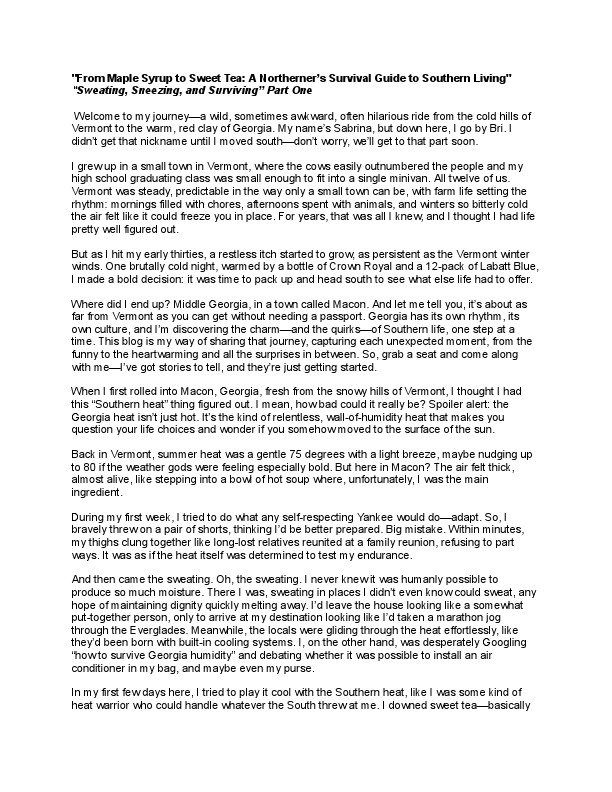 _From Maple Syrup to Sweet Tea_ A Northerner’s Survival Guide to Southern Living_ final.pdf