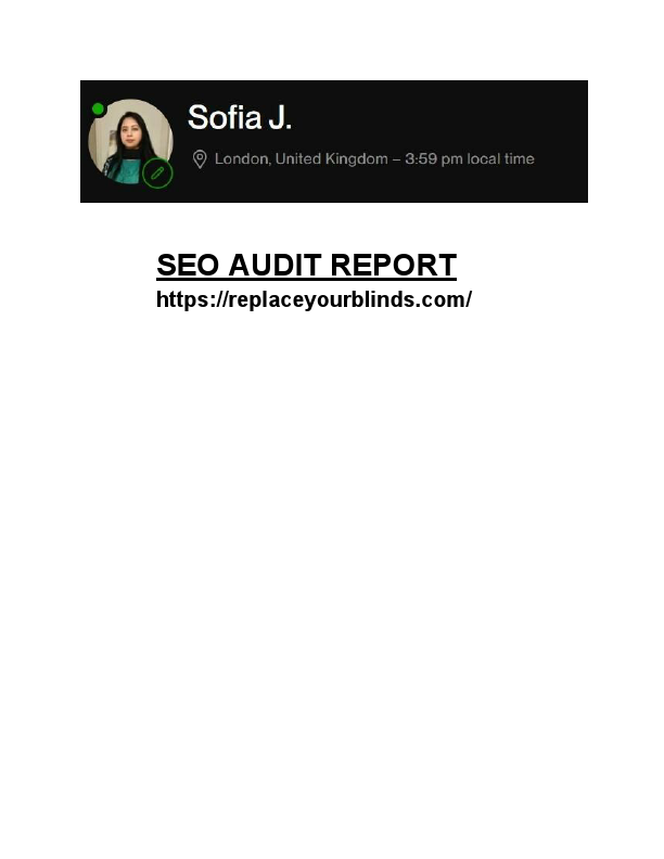 Replace Your Blinds SEO Audit Report.pdf