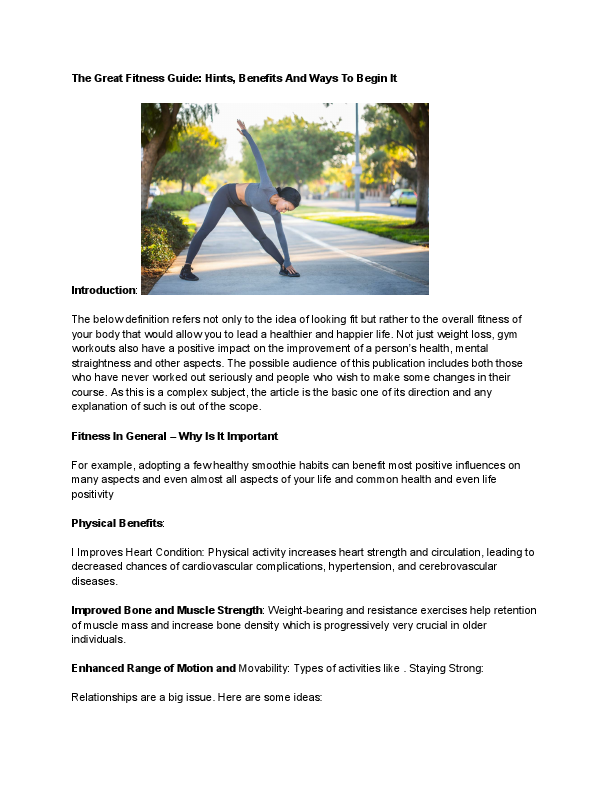 The Great Fitness Guide- Hints, Benefits And Ways To Begin It.pdf