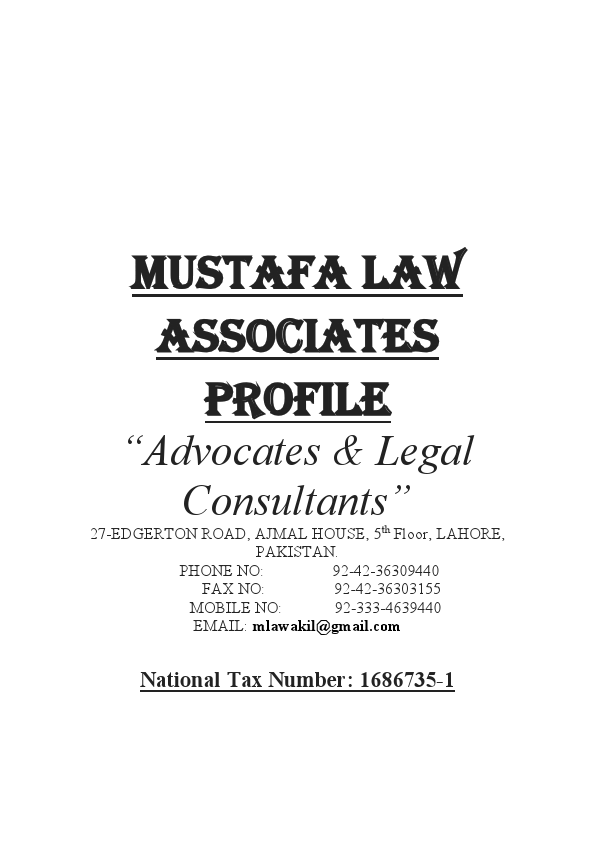 Profile Mustafa Law Associates.pdf