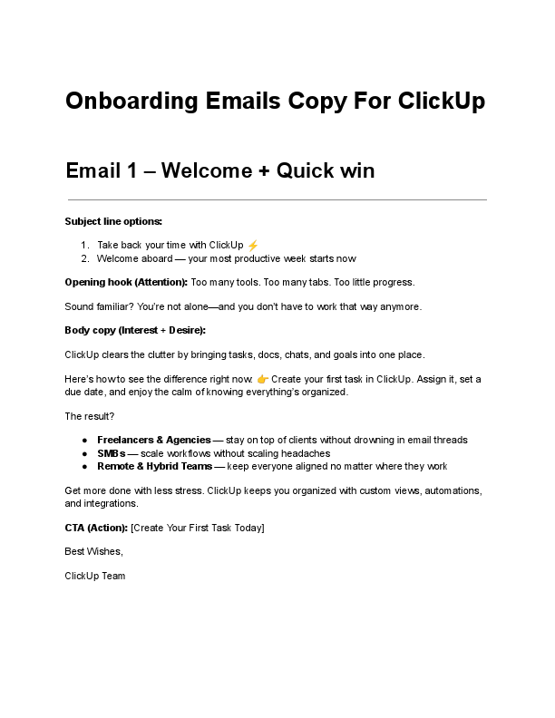 Onboarding Emails Copy For ClickUp.pdf
