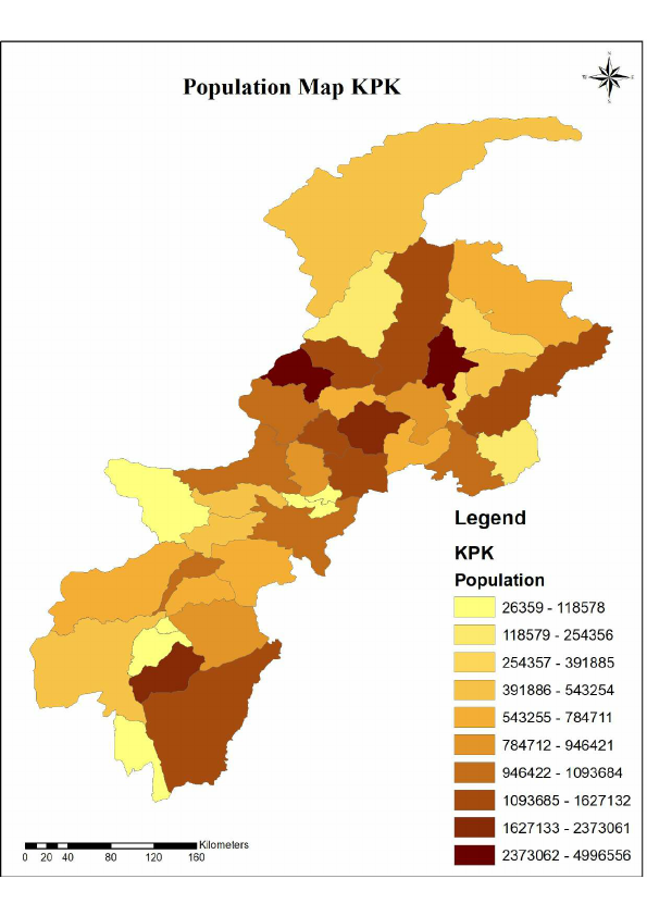 Population density map of KPK.pdf