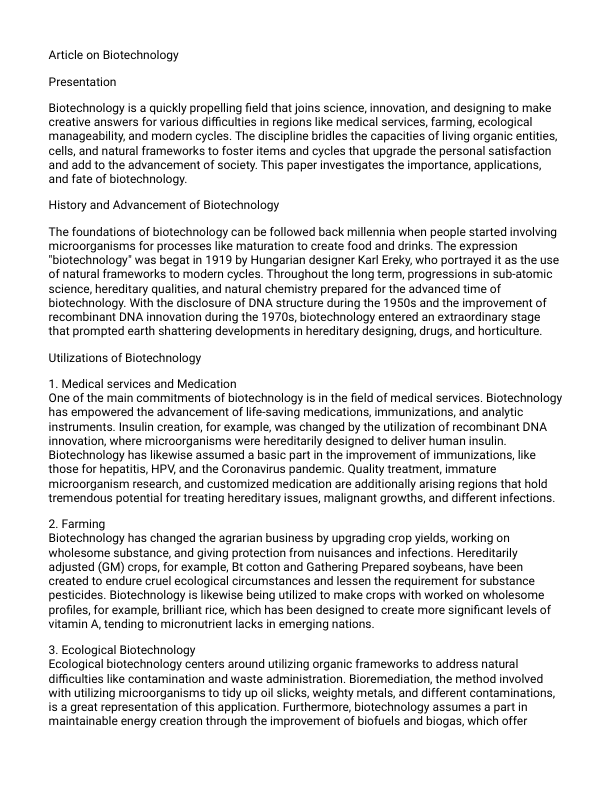 Essay on biotechnology.pdf