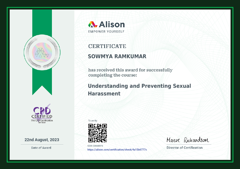 Alison_Certificate_POSH_Sowmya.pdf