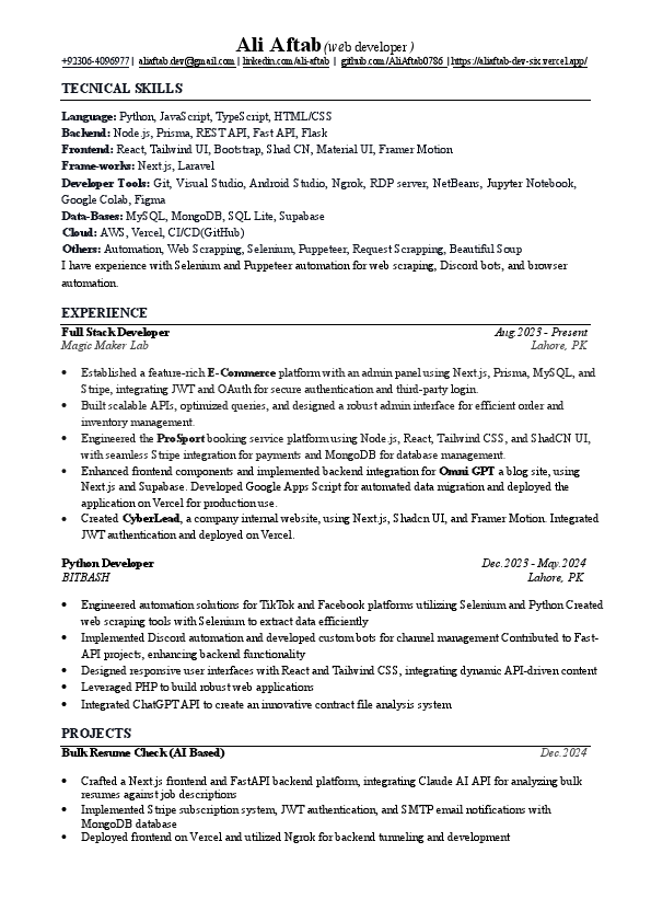 AliAftab CV.pdf