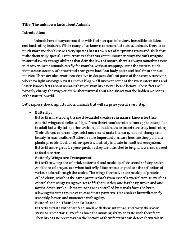 The Unknown facts about Animals.pdf