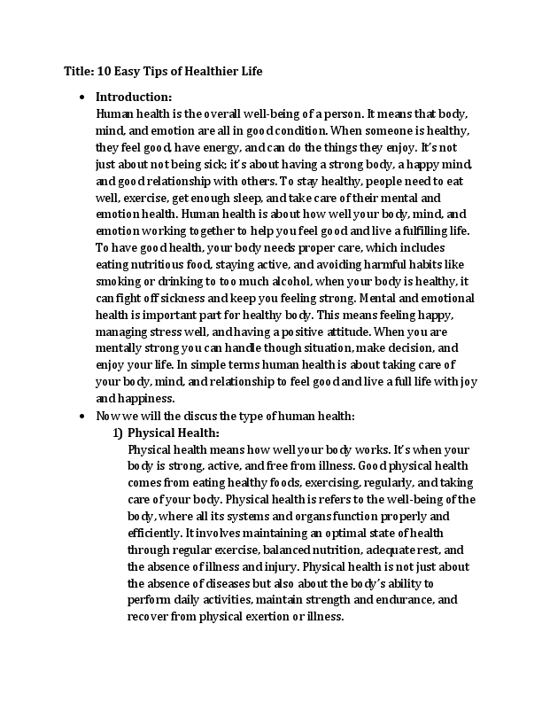 Human Health New Blog.pdf