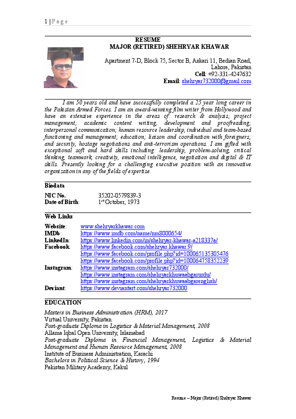 MASTER CV - Shehryar Khawar.pdf