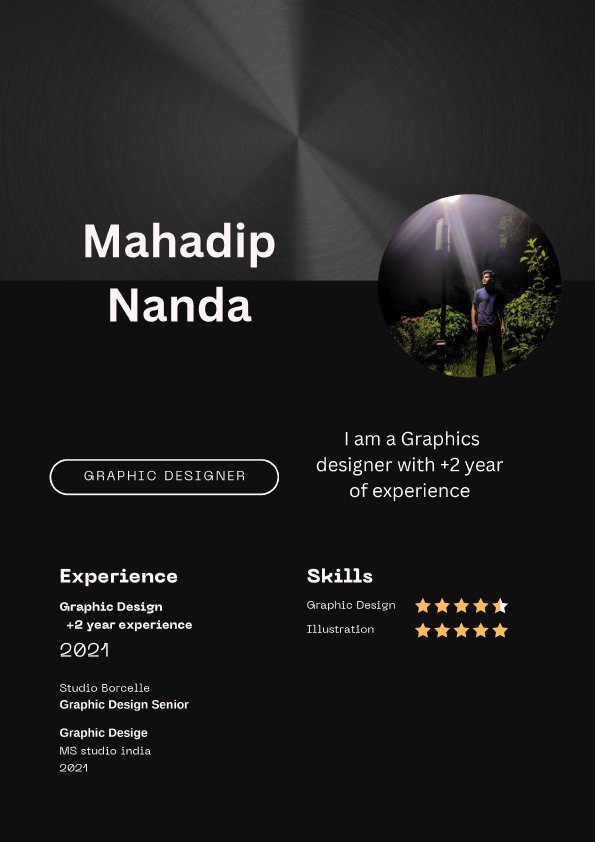 Mahadip Graphic Designer Creative Resume.pdf