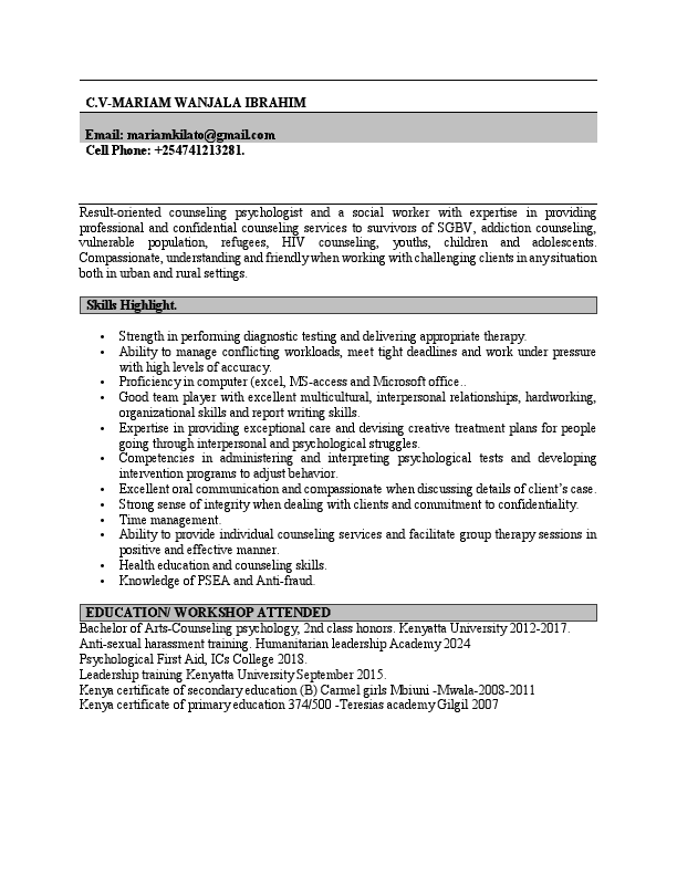 MARIAM CV 2025 PDF.pdf