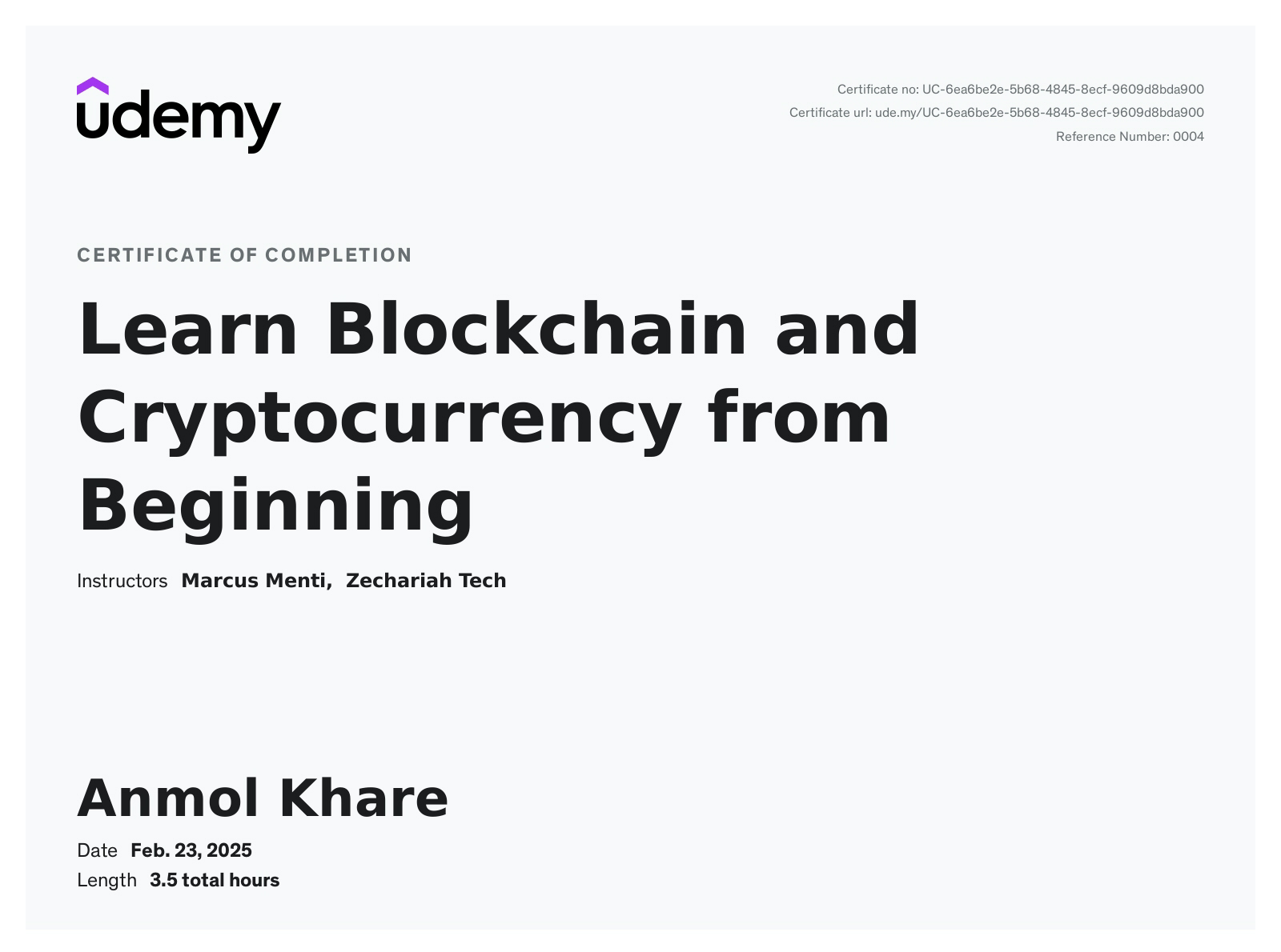 Learn Blockchain and Cryptocurrency from Beginning .pdf