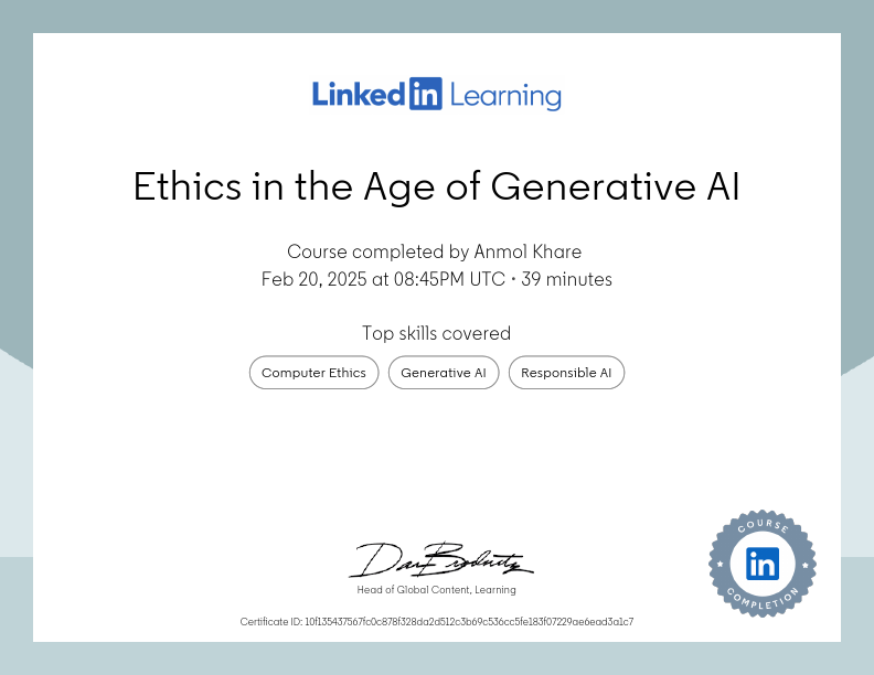 CertificateOfCompletion_Ethics in the Age of Generative AI.pdf