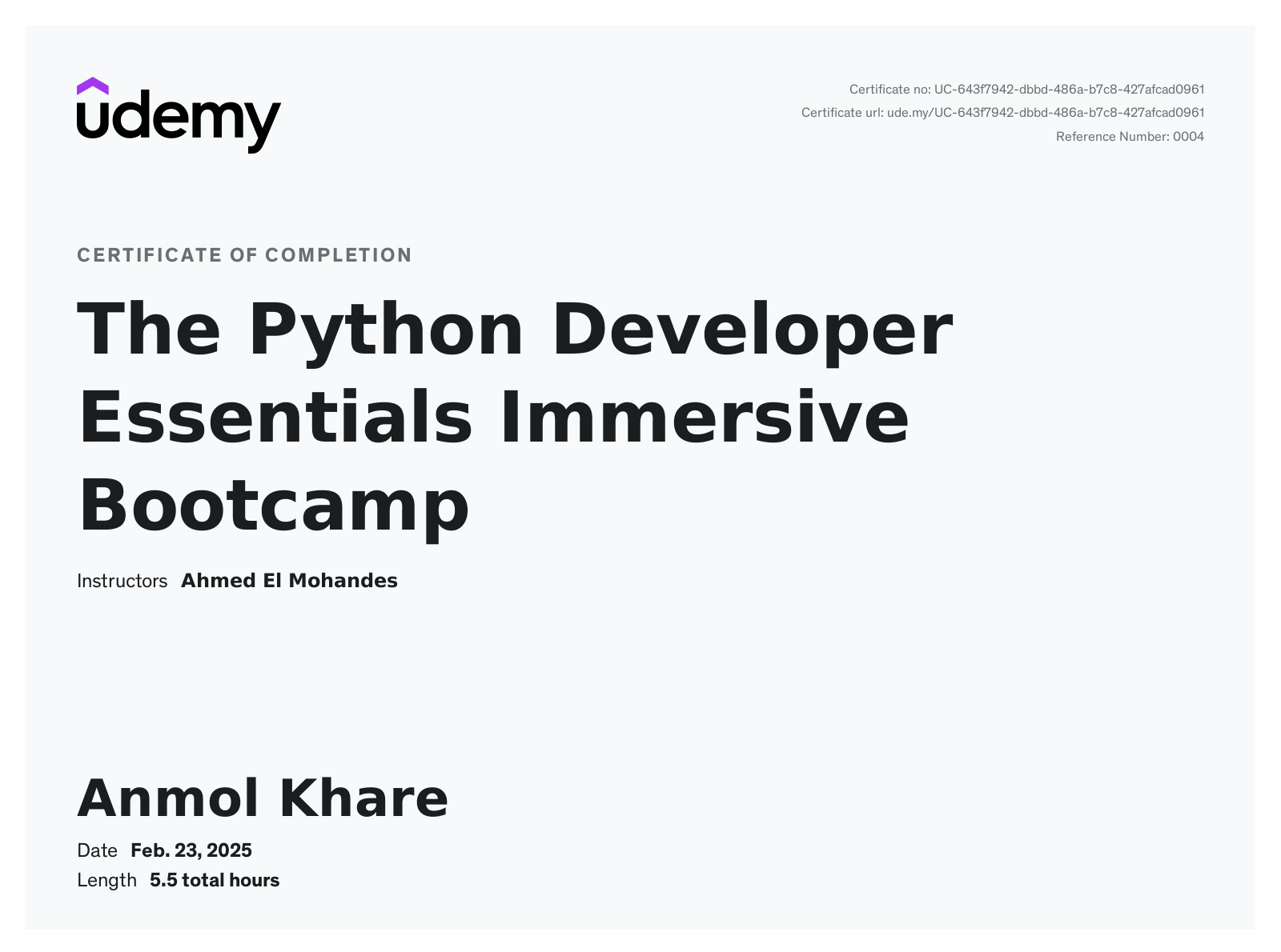 The Python Developer Essentials Immersive Bootcamp .pdf