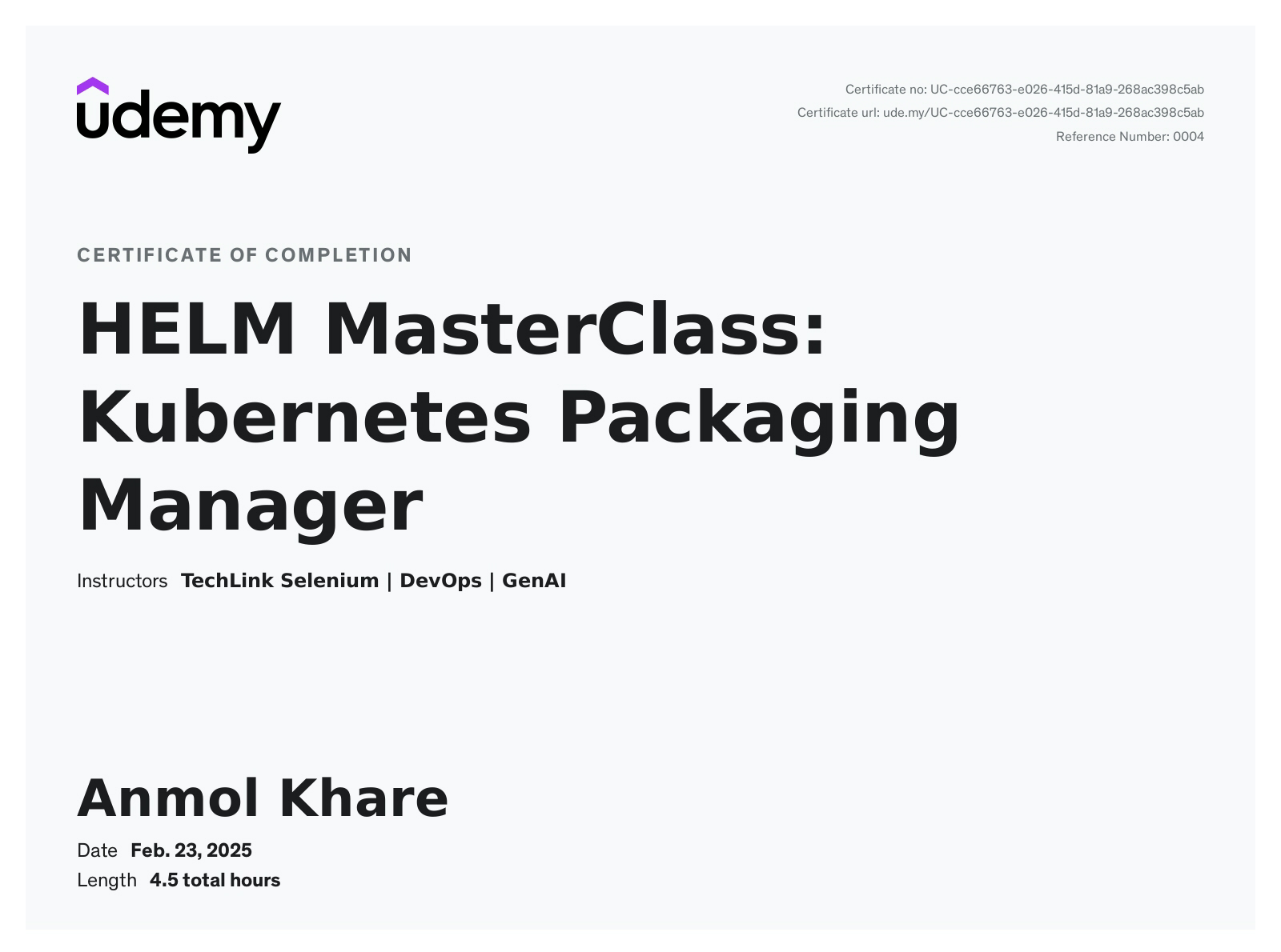 Udemy HELM MasterClass- Kubernetes Packaging Manager .pdf
