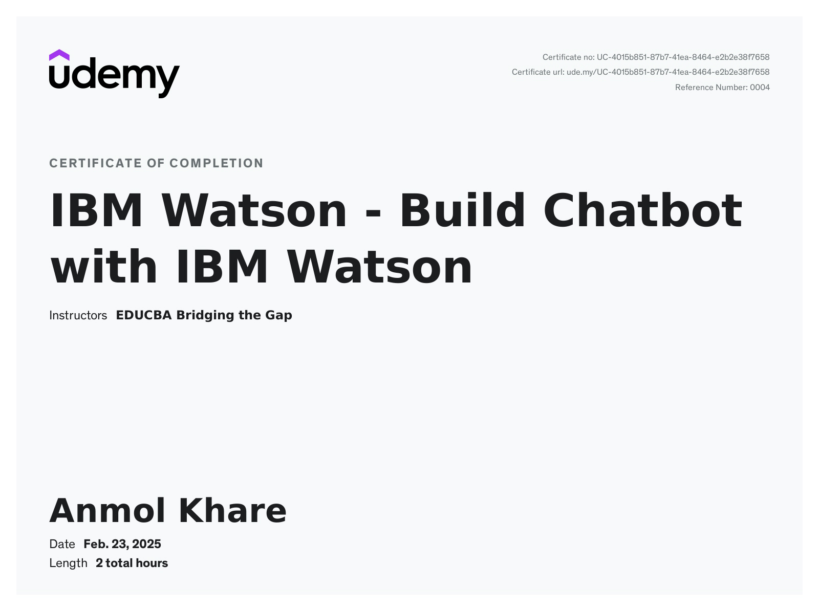 IBM Watson - Build Chatbot with IBM Watson .pdf