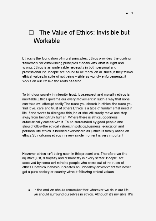 The Value of Ethics- Invisible but Workable.pdf