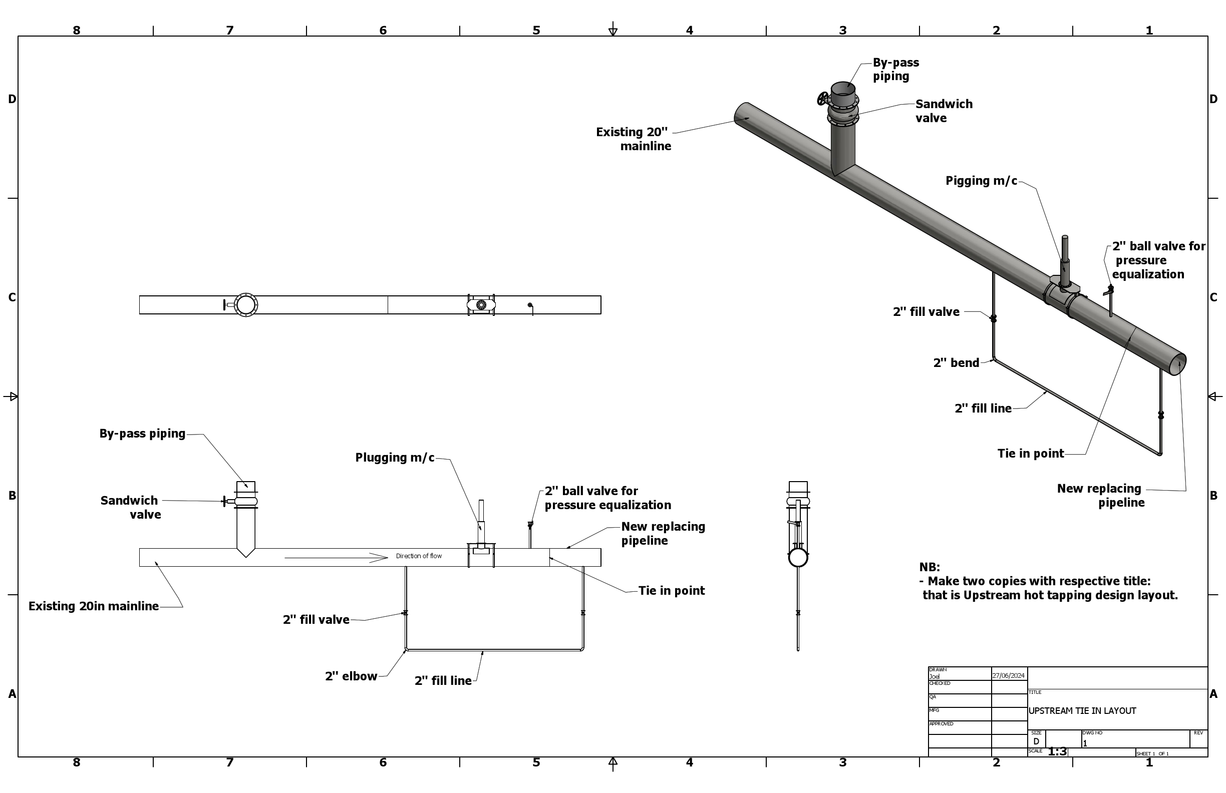 Upstream tie in layout.pdf